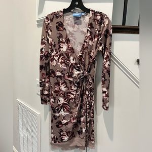 Floral Wrap Dress